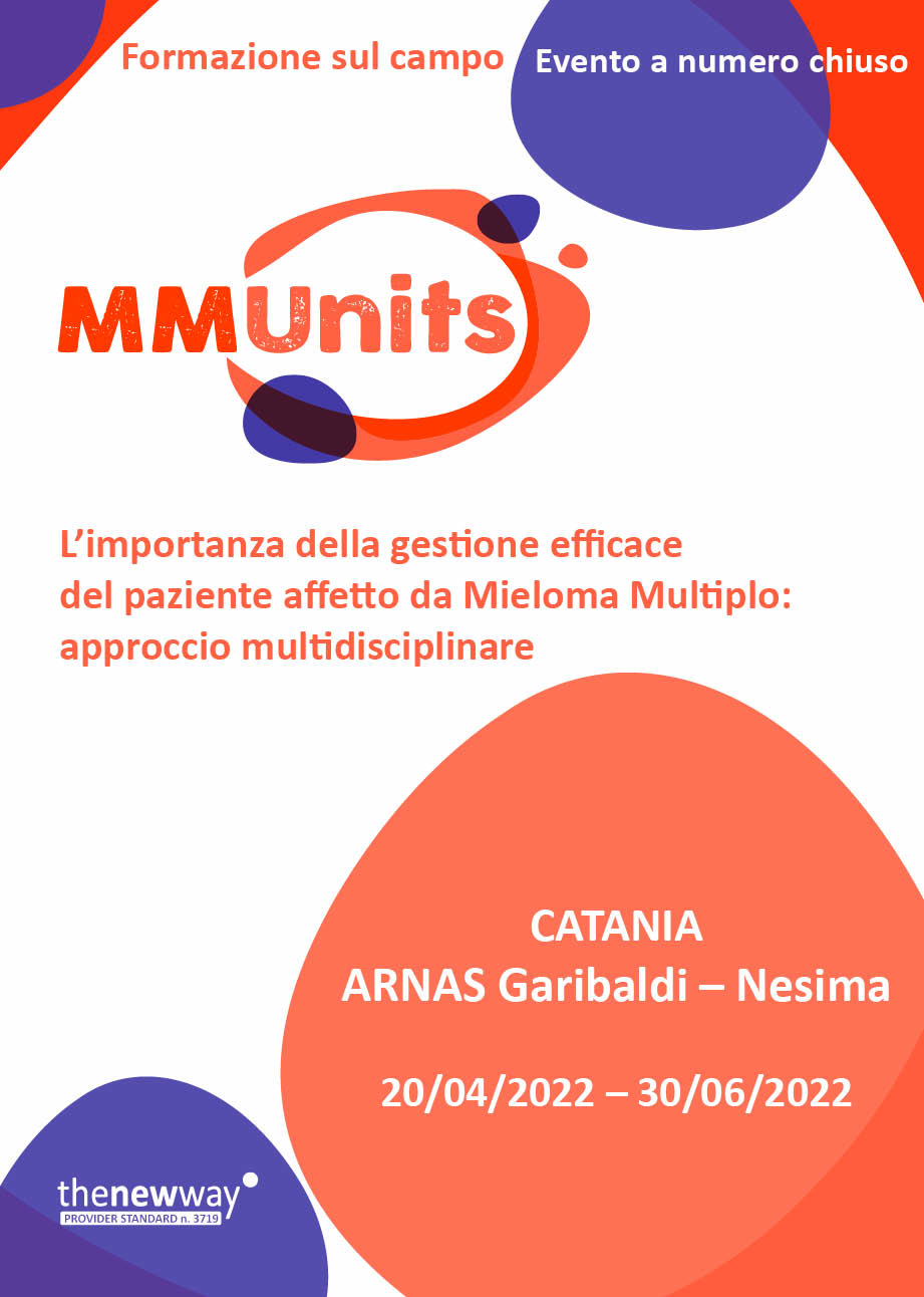 L’importanza della gestione efficace del paziente affetto da Mieloma Multiplo: approccio multidisciplinare - Field test - Catania, 20 Aprile 2022